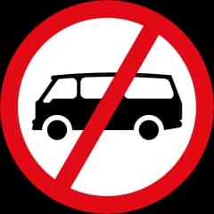 Mini-Buses Prohibited