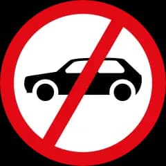 Motorcars Prohibited