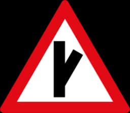 Sharp Junction to the Left