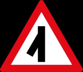 Sharp Reverse Junction to the Right