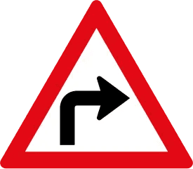 Sharp Curve to the Right