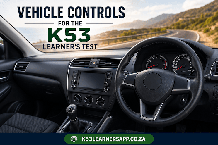 Vehicle Controls for the K53 Learner's Test: Complete Guide (2026)