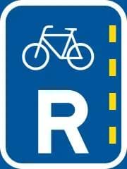 Reserved Lane for Bicycles