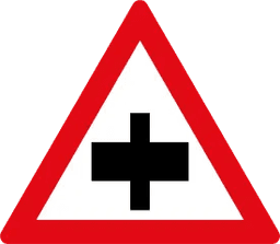 Crossroad Ahead without Priority