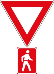Give Way: Yield to Pedestrians