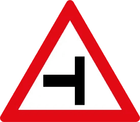 Side Road Junction (Right) Ahead