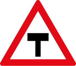 T-Junction Sign: Meaning and Rules