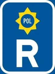 Reserved for Police Vehicles