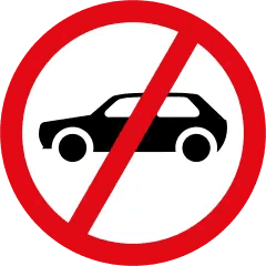 Motorcars Prohibited