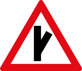 Sharp Junction to the Left